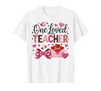 One Loved Teacher School Student Class Happy Valentines Day T-Shirt