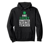 One Lucky Computer Science Teacher - St Patricks Day Pullover Hoodie