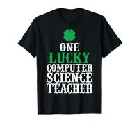 One Lucky Computer Science Teacher - St Patricks Day T-Shirt