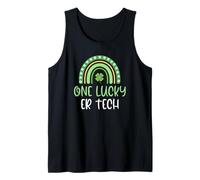 One Lucky ER Tech St. Patricks Day Emergency Room Technician Tank Top