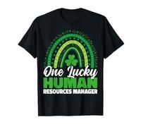 One Lucky Human Resources Manager - St Patricks Day HR Gifts T-Shirt