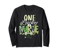 One Lucky Nurse St Patrick's Day Shamrock Irish Women Long Sleeve T-Shirt