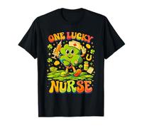 One Lucky Nurse St Patrick's Day Shamrock Irish Women T-Shirt