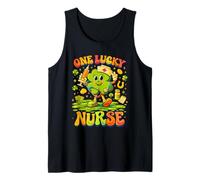 One Lucky Nurse St Patrick's Day Shamrock Irish Women Tank Top