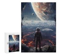 One Man Alone, 300 PCS Challenging Puzzle for Adults, Gift for Puzzle Lovers - to Assemble, Frame And Display
