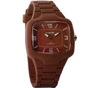 One Man Show 1001.496.0412 - Watch, Synthetic Strap Brown, Brown