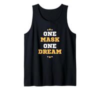 One Mask One Dream - Social Distance Face Mask Gift for Dads Tank Top