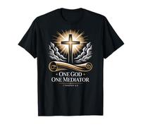 One Mediator Cross 1 Timothy 2:5 Classic Faith T-Shirt