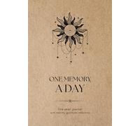 One Memory a Day Five Year Journal with Monthly Gratitude Reflection: Write One Sentence a Day | 5-Year Diary with Celestial Design