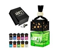 One Million Car Air Freshener for Men | Car Air Fresheners Free Vent Clip | Strong Diffuser with Odour Eliminating Technology | Long Lasting Air Freshener by Norty Scents (GREEN, ONE MILLION)