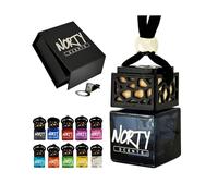 One Million Car Air Freshener for Men | Car Air Fresheners Free Vent Clip | Strong Diffuser with Odour Eliminating Technology | Long Lasting Air Freshener by Norty Scents (BLACK, ONE MILLION)