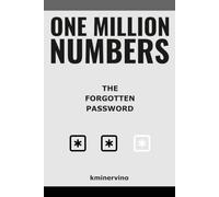 ONE MILLION NUMBERS - The Extreme Number Search Challenge: THE FORGOTTEN PASSWORD • URBAN EDITION • Volume 2 • Numbers 1 - 6,000 • Level: Medium (THE TOWER)