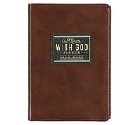 One Minute with God for Men 365 Devotions, Brown Faux Leather Flexcover