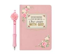 One Minute With God for Women, 2026 Daily Devotional & Prayer Journal | 365 Devotions with Bible Verses, Prayer Space in a Keepsake Pink Hardcover