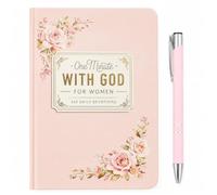 One Minute with God for Women & Men, 365 Daily Christian Devotional Book | 1 Minute Prayer Bible Reflection Faith Journal, Christian Gifts for Christians