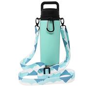 One MissionX Bottle Sling for YETI Rambler, Shoulder Strap Carrier for 64oz 46oz 36oz 26oz 18/12oz Water Bottles, Durable Accessories for Walking & Hiking (Summit, Rambler 12 18 26 36 46 64 oz)