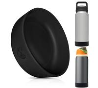 One MissionX Protective Silicone Boot Sleeve Compatible with YETI 46oz 36oz 26oz 18oz 12oz Water Bottles, Anti-Slip Bottom Cover, BPA Free (Black, Fits 36 oz Bottle)