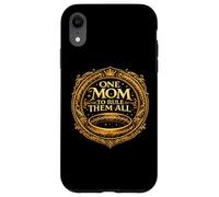One Mom To Rule Them All Funny Mother's Day Joke Mama Mum Case for iPhone XR