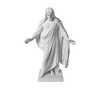 One Moment In Time S4 Christus Statue White Cultured Marble Hand Made Mormon LDS CTR