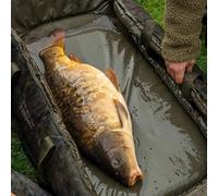One More Cast Heist PB Roll Mat - Luxury Carp Care Unhooking Mat in Splash Camo - Dual-Use Flat or Walled Cradle Design with Ultra Foam Padding & Carry Handles