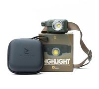 One More Cast Highlight Headtorch - Adjustable Zoom Beam, USB-C Rechargeable, Motion Sensor & Twist Control, Up to 320 Lumens