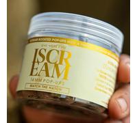 One More Cast iScream Boosted Match-the-Hatch Pop-Ups - Super-Buoyant 14 mm Hookbaits - Soluble Boosted Aroma - Tiger Nut & Peanut Blend - 200 ml Tub