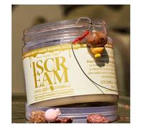 One More Cast iScream Nutty Sauce Infused Hookbaits - Super Boosted Nutty Aroma Carp Fishing Bait - Mixed Sizes 12x16mm & 14x18mm