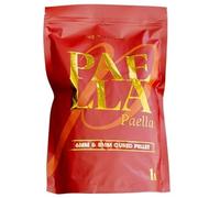 One More Cast Paella Pellet Mix - Cured Red & Dark Halibut Pellets Infused with Paella Gravy - Fishy, Meaty & Spicy Carp Attractor - 1kg