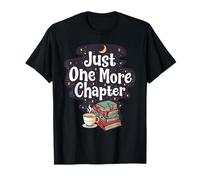 One More Chapter Book Lover Bookworm Book Club Lover T-Shirt