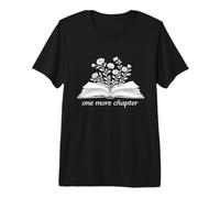 One More Chapter Classic Bookworm Books Lover Funny Premium T-Shirt