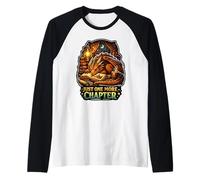 One More Chapter Dragon Cozy Fantasy Setting Raglan Baseball Tee