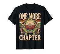 One More Chapter Frog Reader Book Lover Value Graphic T-Shirt
