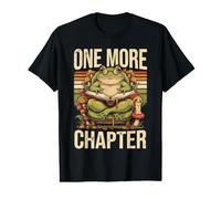 One More Chapter Frog Reader Book Lover Value Graphic T-Shirt