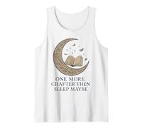 One More Chapter Then Sleep Maybe Book Lover Night Owl Tank Top