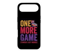 One More Game Famous Last Words Funny Pinball Player Case for iPhone Air