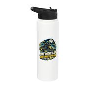 One More Lap was Three Laps Ago Go Kart Racer Stainless Steel Insulated Water Bottle