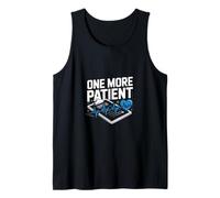 One More Patient Nurse Clipboard Heartbeat Tank Top