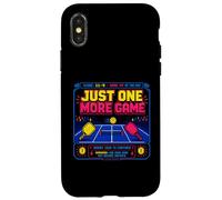 One More Pickleball Game Pickleball Retro Arcade Case for iPhone X/XS