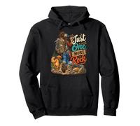 One More Rock Funny Female Rockhound Rock Hunter Pullover Hoodie