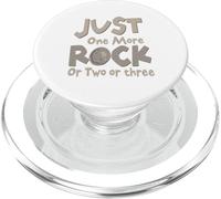 One More Rock I Promise Geologist Geology Rockhounding PopSockets PopGrip for MagSafe