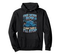 One More Row And Then I'll Stop Crochet Crocheter Pullover Hoodie