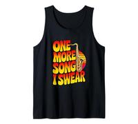 One More Song I Swear Funny Saxophone Jazz Tank Top