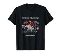 One More SQL Query Absolutely Data Science Keyboard T-Shirt