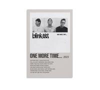 One More Time... by Blink-182 Anti Splash Art Posters Living Room And Bedroom Hanging Paintings Suitable for Multiple Scenarios No Need for Punching Easy to Install Suitable for Gifts And Personal Use