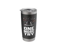One More Try Climbing Bouldering Gym Rock Climber Stainless Steel Insulated Tumbler