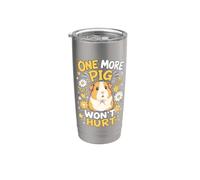 One More Won't Hurt Cavy Stuff Lover Owner Guinea Pig Stainless Steel Insulated Tumbler