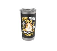 One More Won't Hurt Cavy Stuff Lover Owner Guinea Pig Stainless Steel Insulated Tumbler