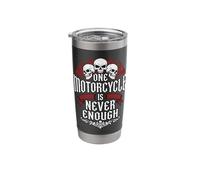 One Motorcycle is Never Enough Stainless Steel Insulated Tumbler
