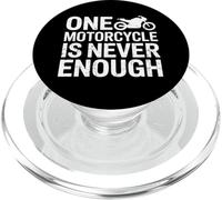One Motorcycle Never Enough For Bikers Riders Motorcyclist PopSockets PopGrip for MagSafe