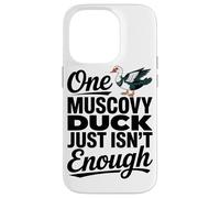 One Muscovy Duck Just Isn’t Enough Love Animal Coffee Lover Case for iPhone 14 Pro
